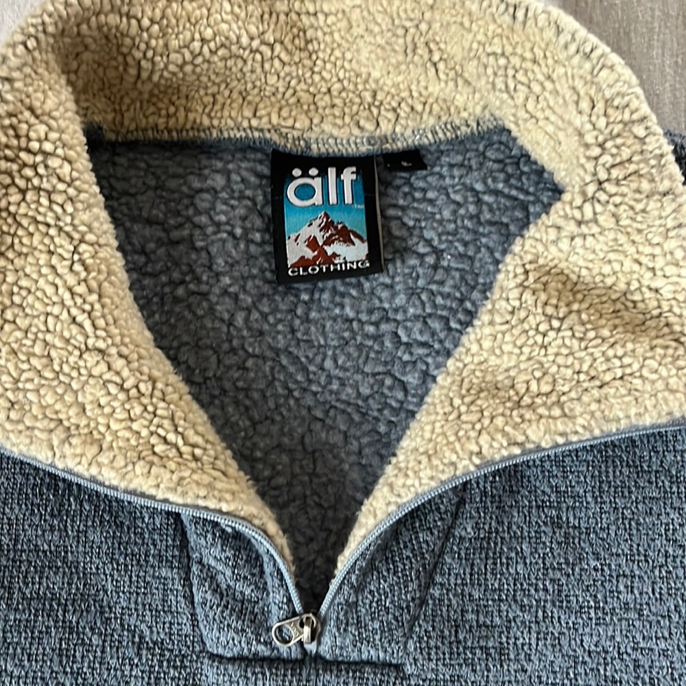 Alf/kuhl quater zip fleece, still fuzzy!